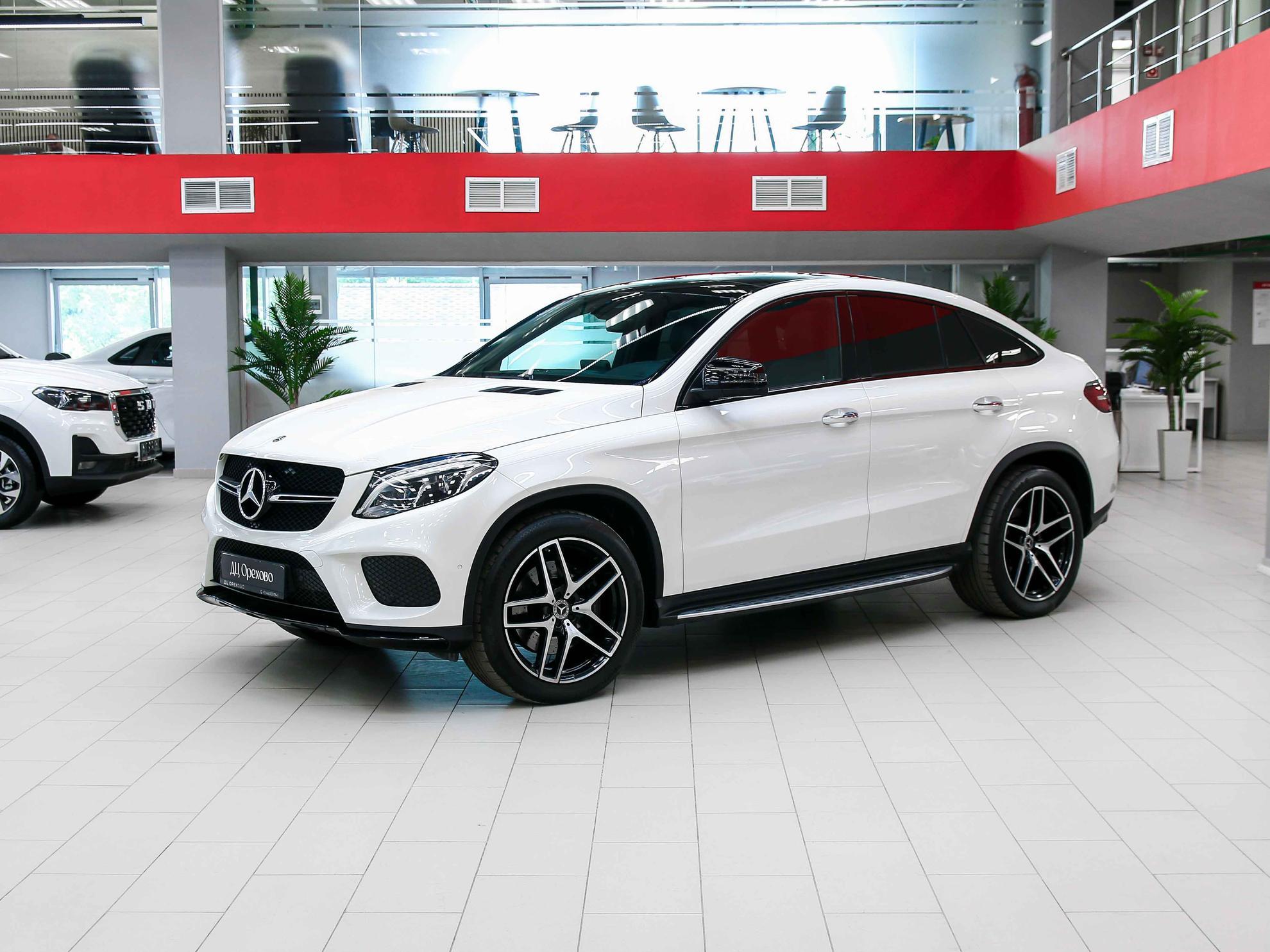 Mercedes-Benz GLE Coupe 2018, белый, ДЦ Орехово