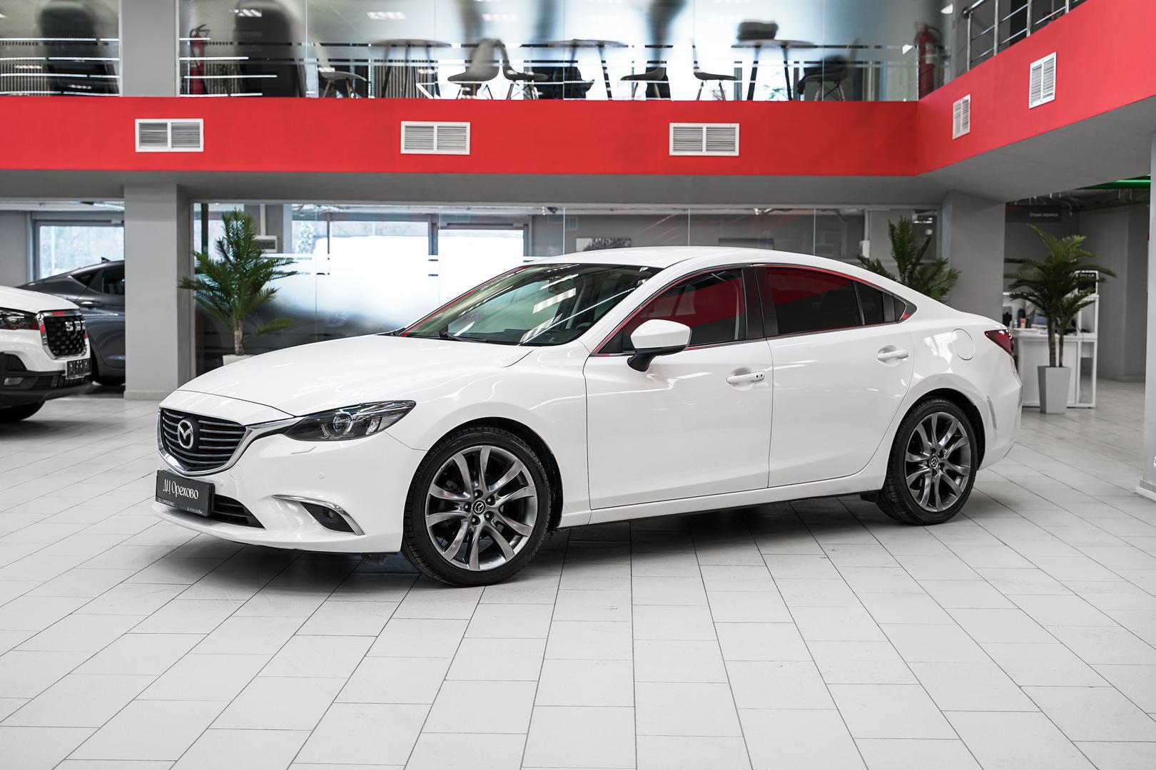 Mazda 6 2017, белый, ДЦ Орехово