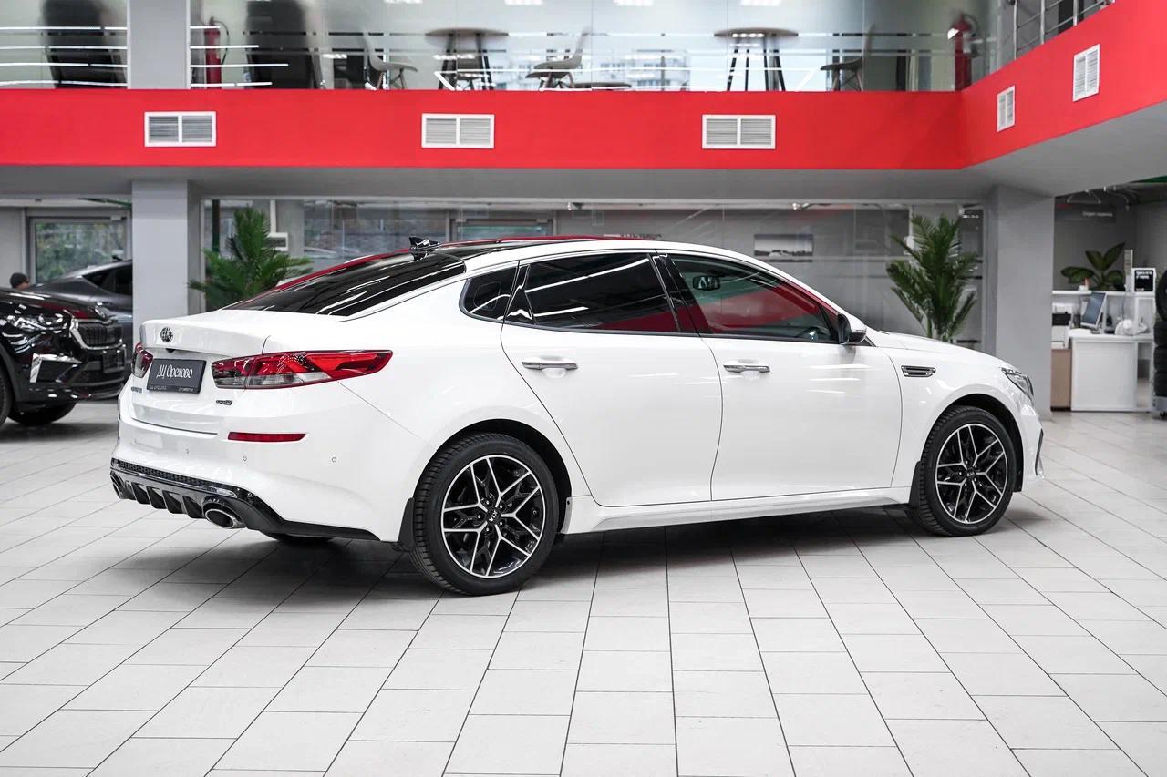 Kia Optima 2018, белый, ДЦ Орехово