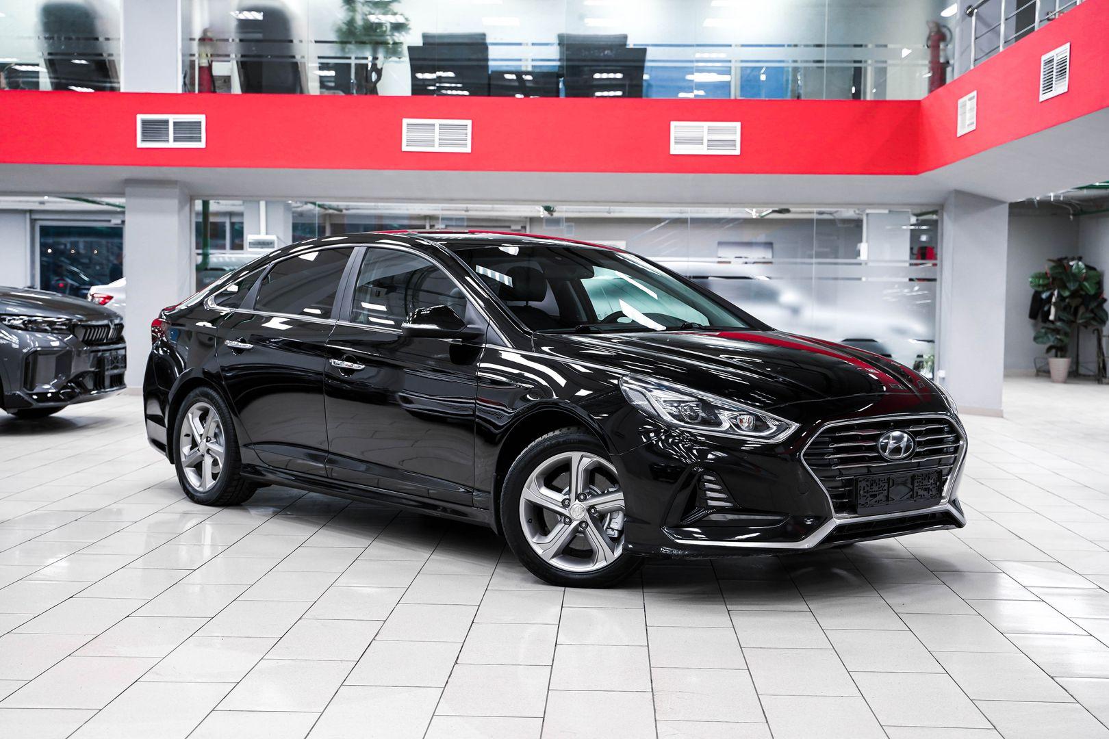 Hyundai Sonata 2017, черный, ДЦ Орехово