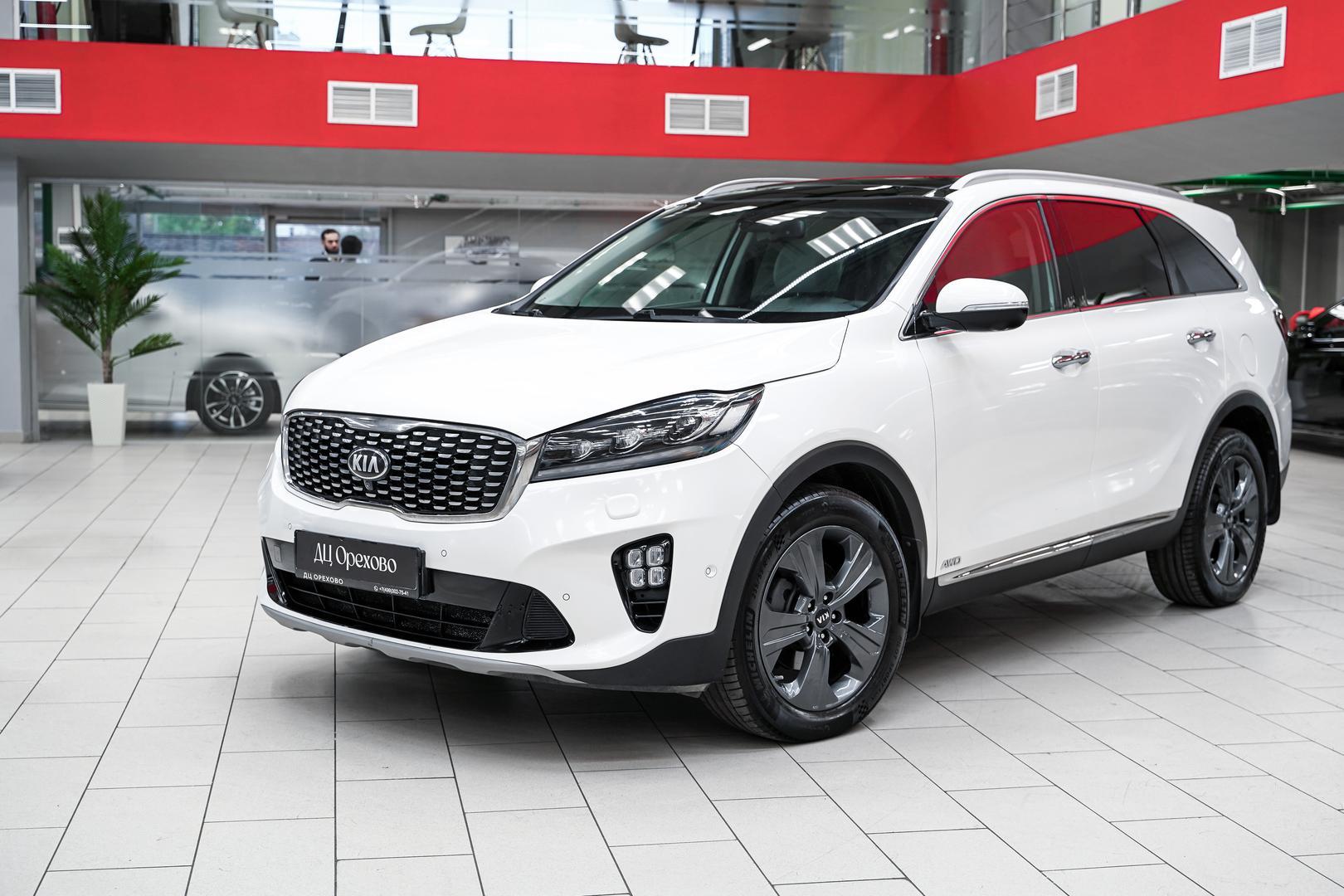 Kia Sorento 2018, белый, ДЦ Орехово