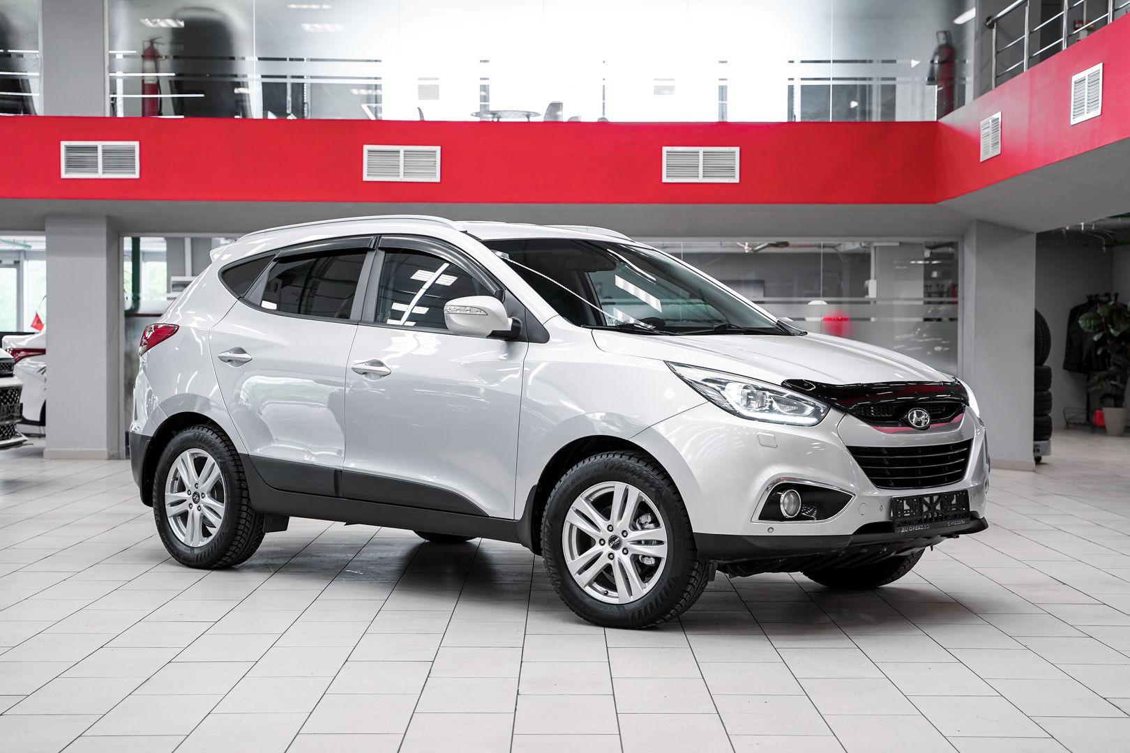 Hyundai ix35 2015, серебряный, ДЦ Орехово