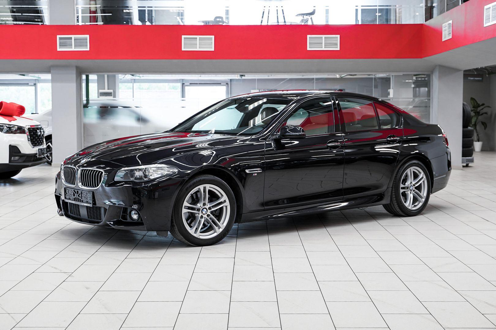 BMW 5 серии 2014, черный, ДЦ Орехово
