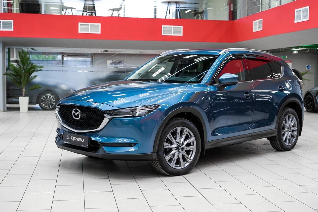 Mazda CX-5 2019, синий, ДЦ Орехово