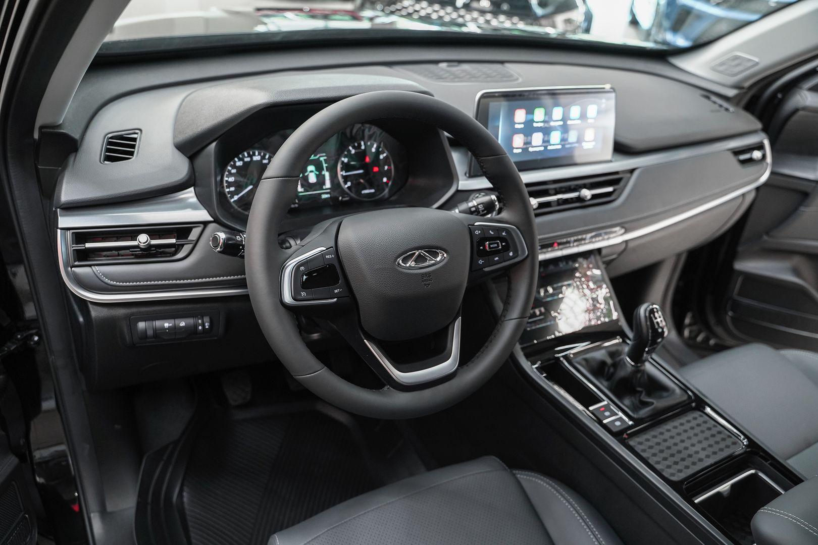 Chery Tiggo 4 2025, черный, ДЦ Орехово