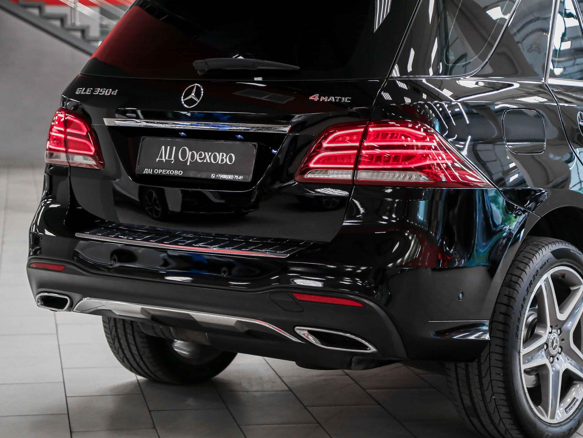Mercedes-Benz GLE 2017, черный, ДЦ Орехово