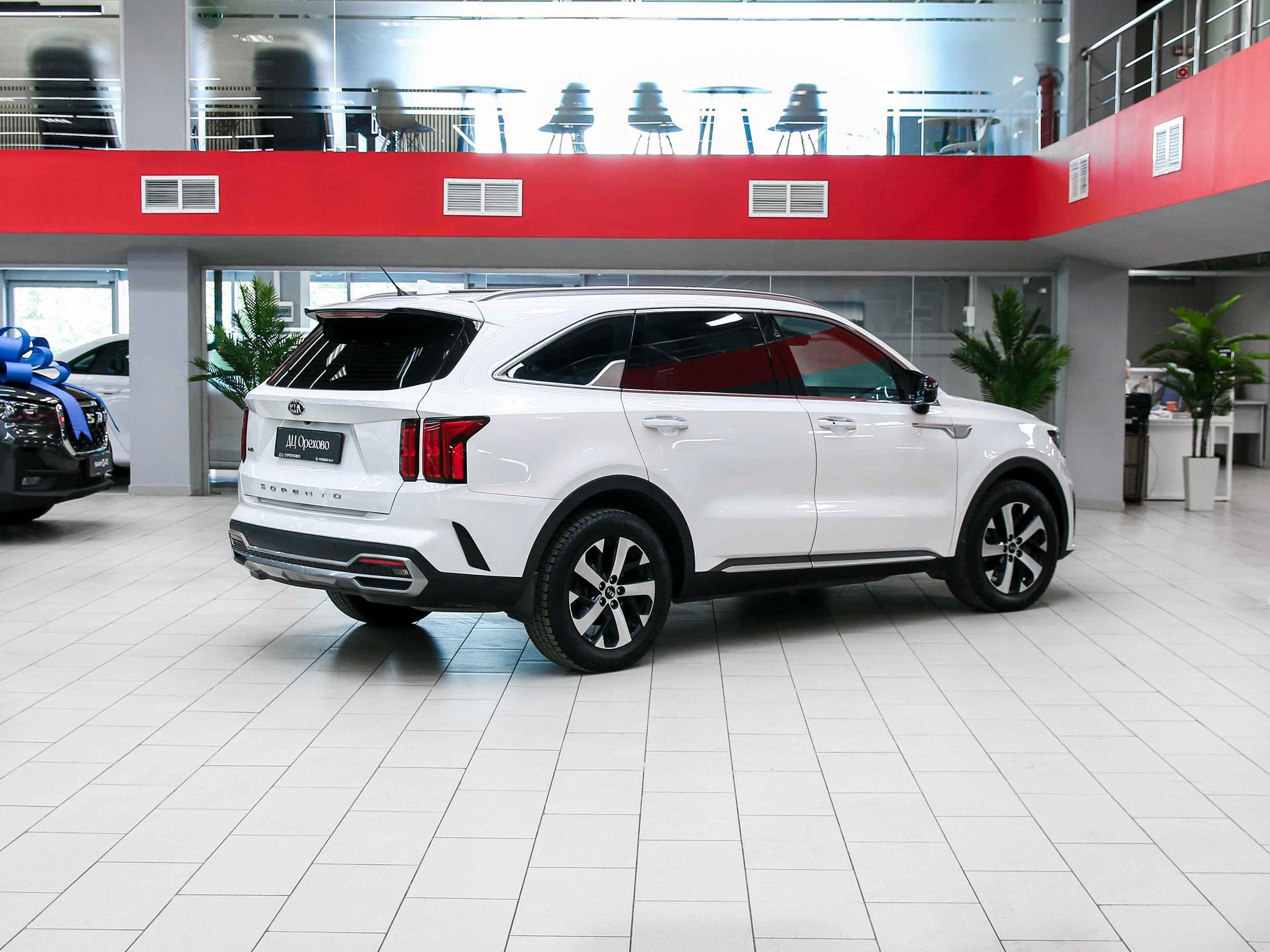 Kia Sorento 2021, белый, ДЦ Орехово