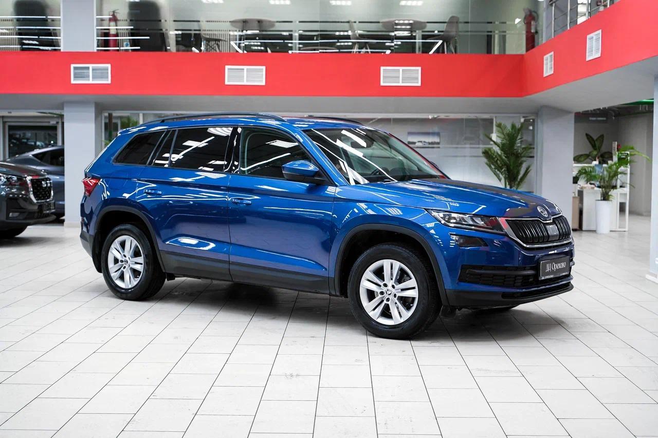 Skoda Kodiaq 2018, синий, ДЦ Орехово