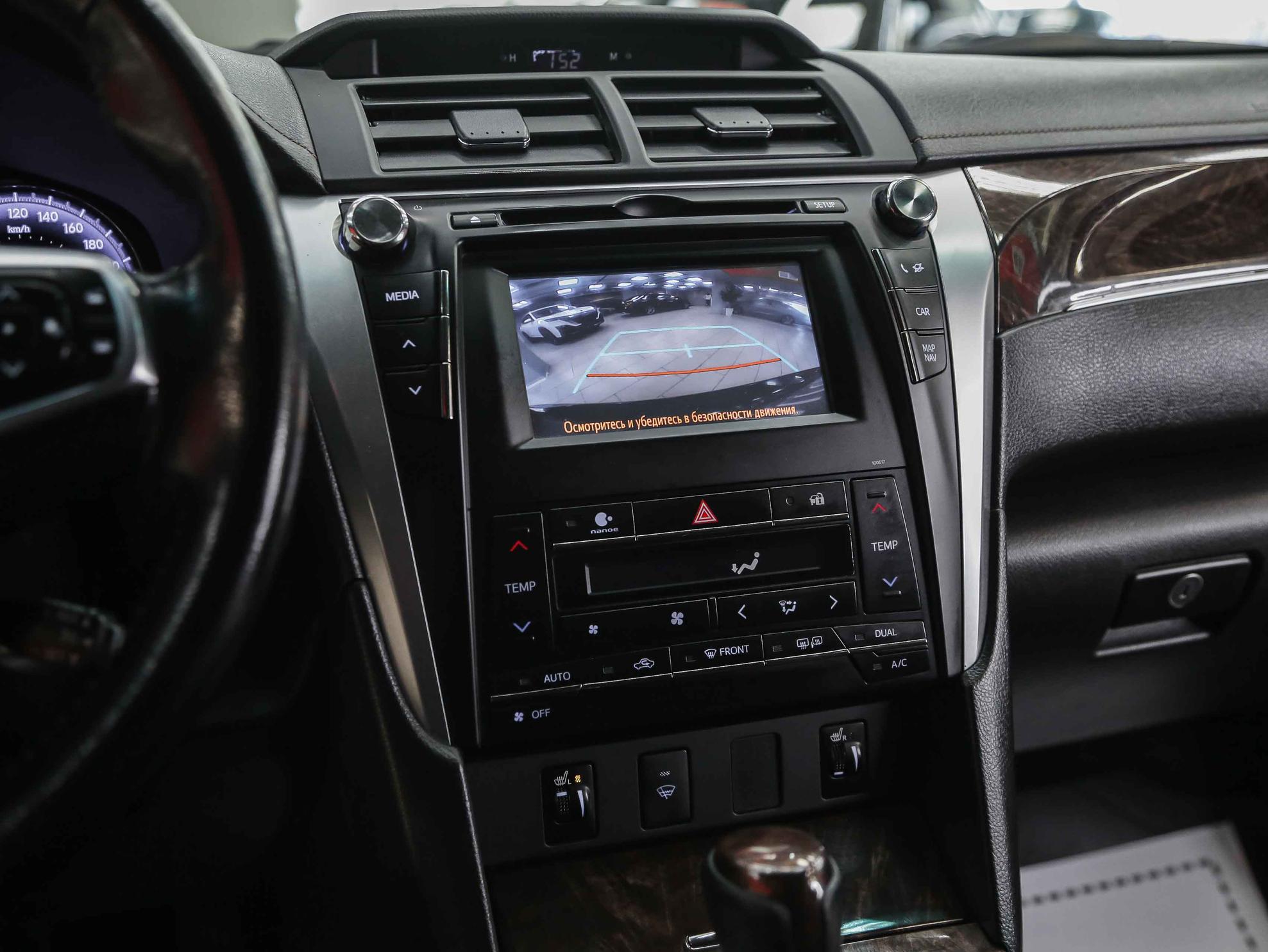 Toyota Camry 2016, черный, ДЦ Орехово