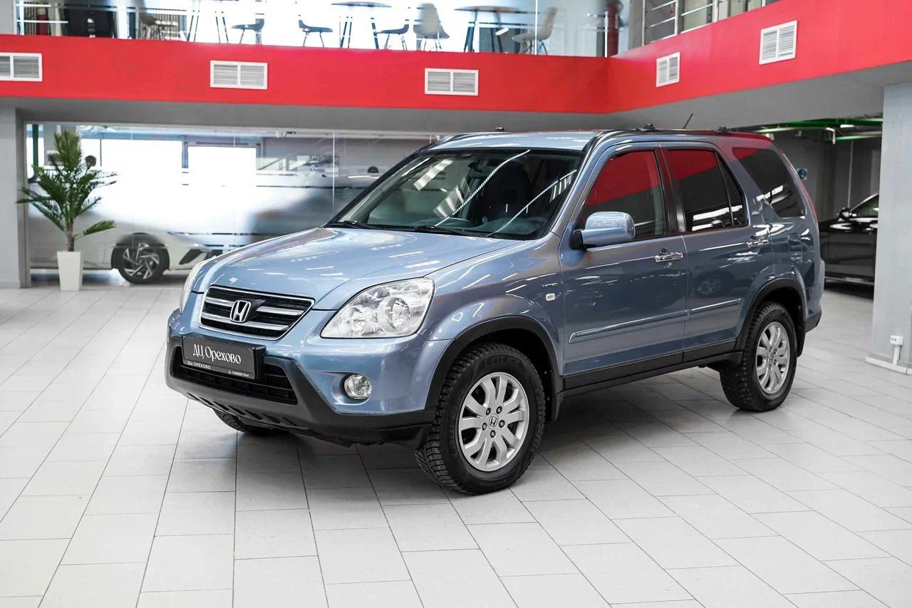 Honda CR-V 2006, голубой, ДЦ Орехово