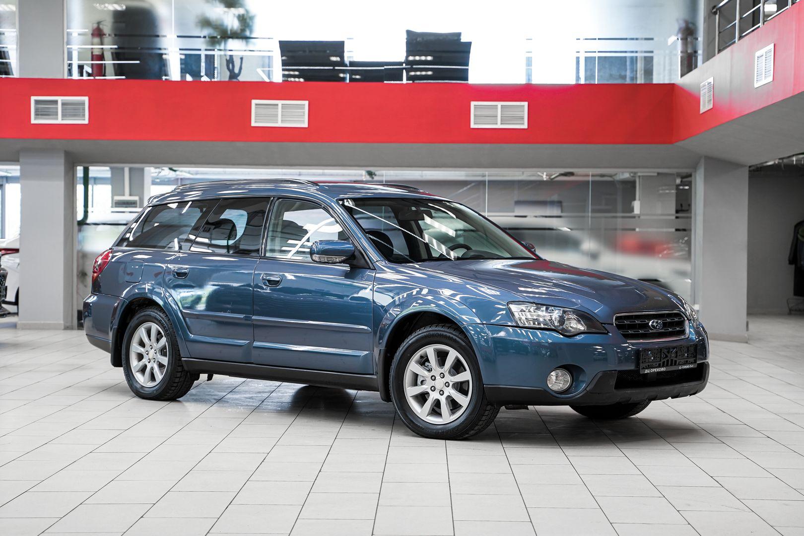 Subaru Outback 2005, синий, ДЦ Орехово