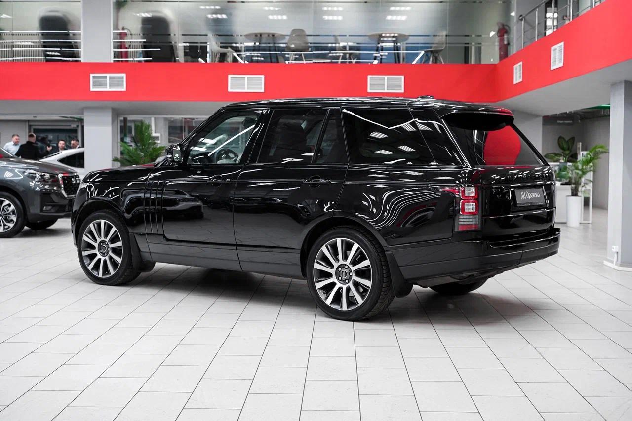 Land Rover Range Rover 2013, черный, ДЦ Орехово