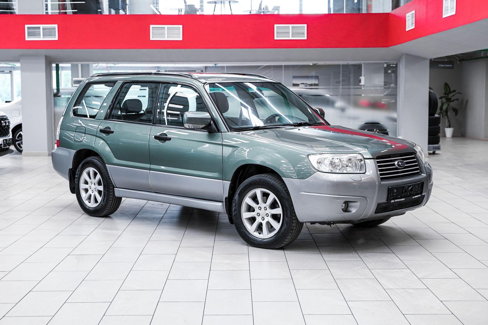 Subaru Forester 2006, зеленый, ДЦ Орехово