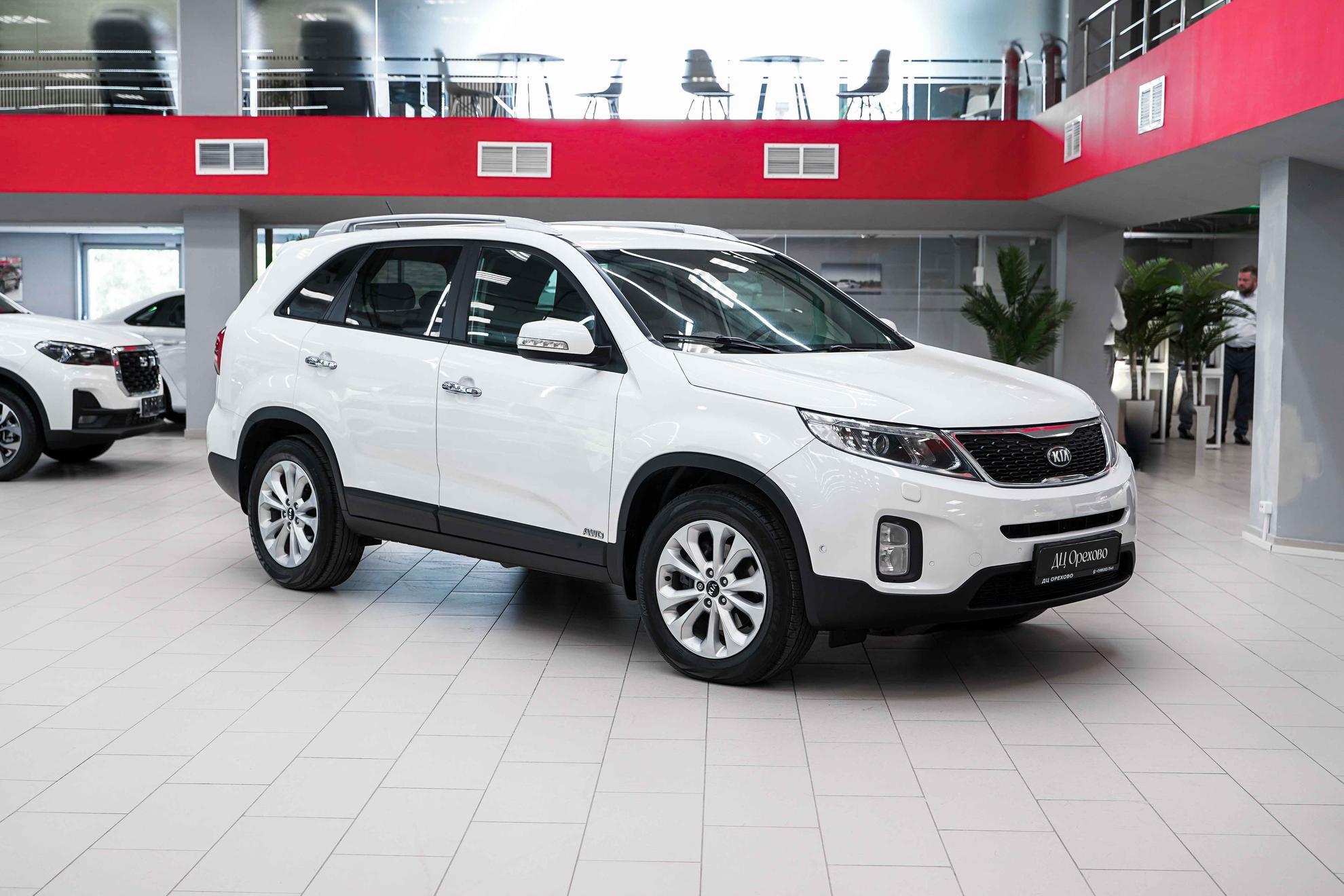 Kia Sorento 2018, белый, ДЦ Орехово