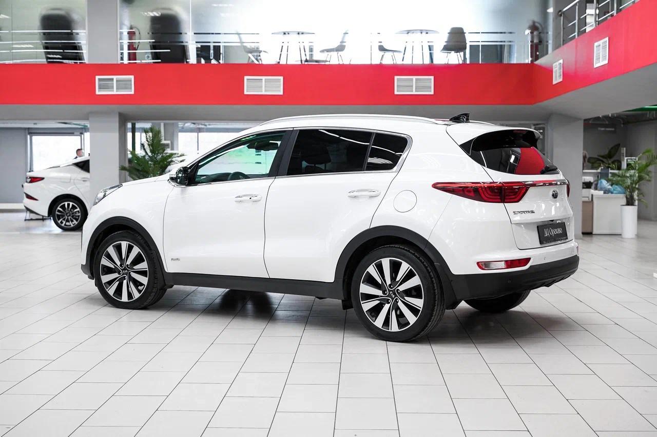Kia Sportage 2017, белый, ДЦ Орехово