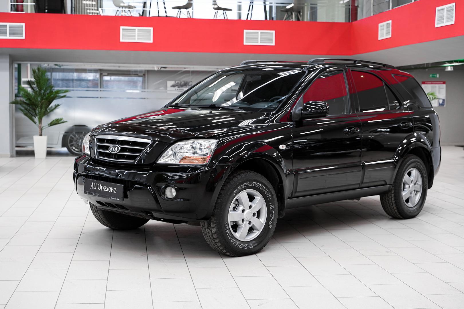 Kia Sorento 2008, черный, ДЦ Орехово