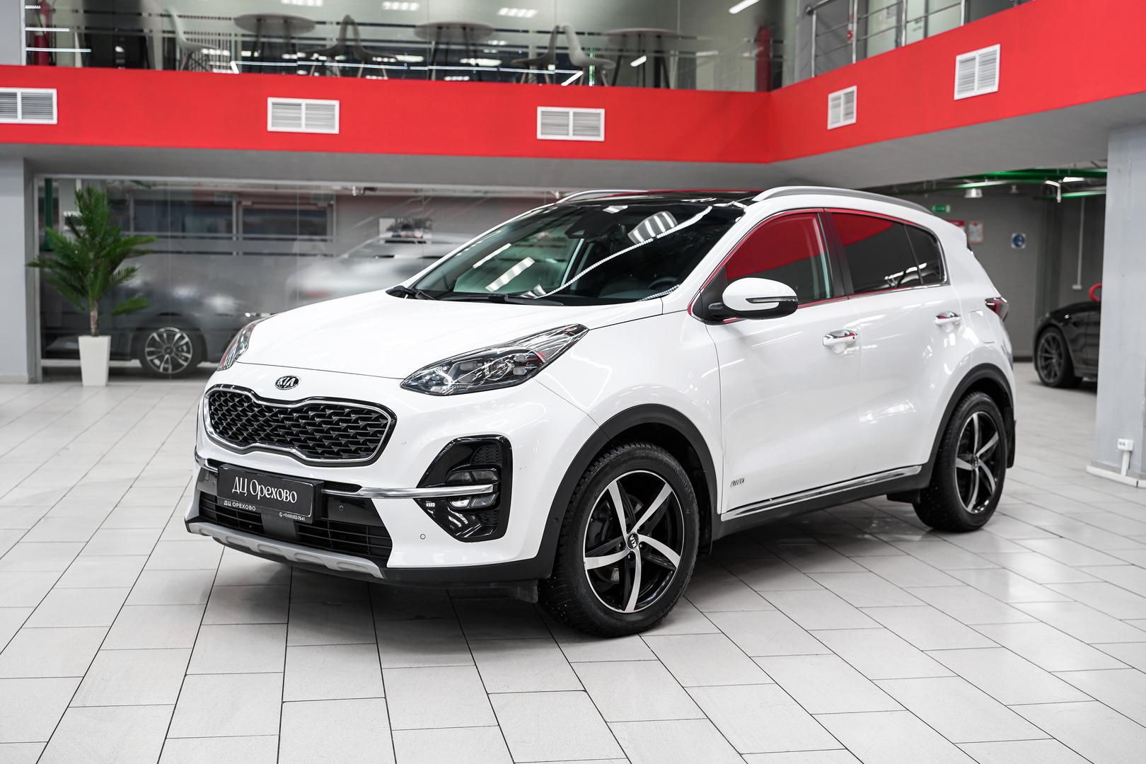Kia Sportage 2020, белый, ДЦ Орехово