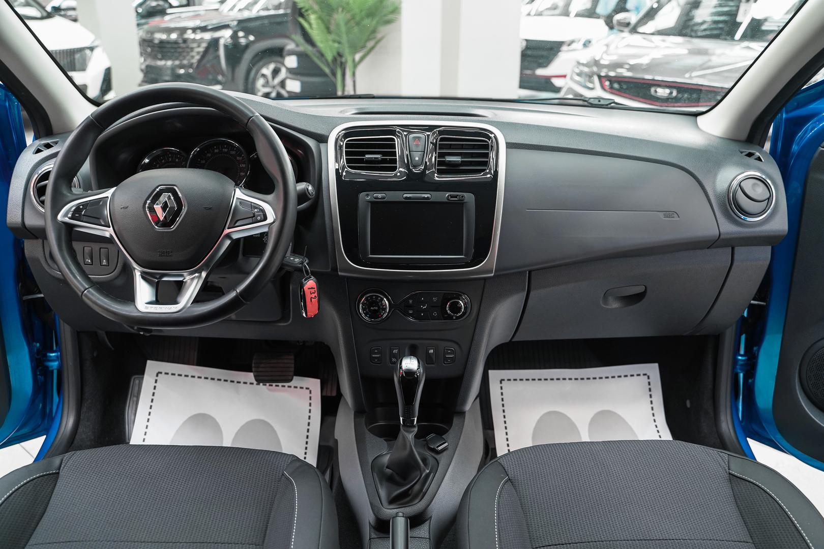 Renault Sandero 2021, синий, ДЦ Орехово
