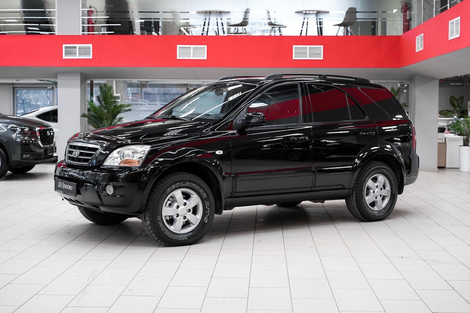 Kia Sorento 2008, черный, ДЦ Орехово