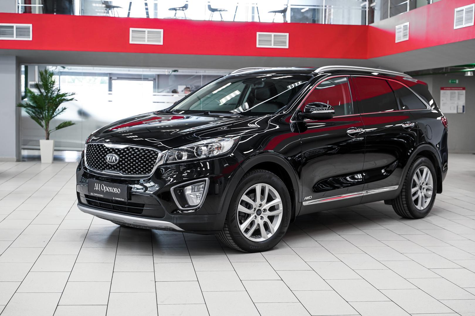 Kia Sorento 2017, черный, ДЦ Орехово