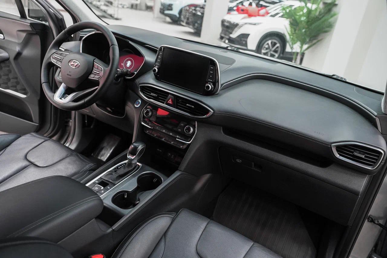 Hyundai Santa Fe 2019, серый, ДЦ Орехово