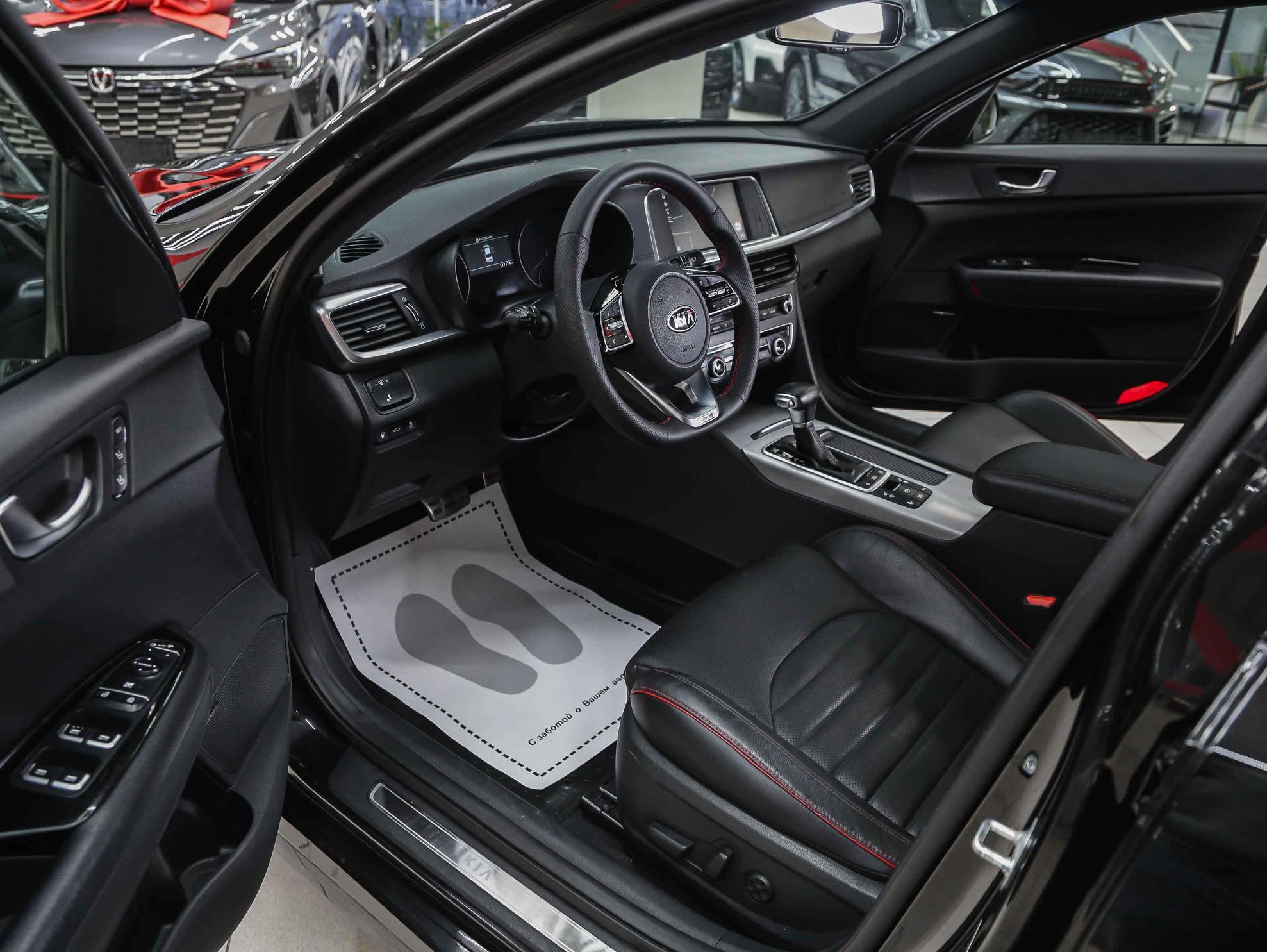 Kia Optima 2018, черный, ДЦ Орехово