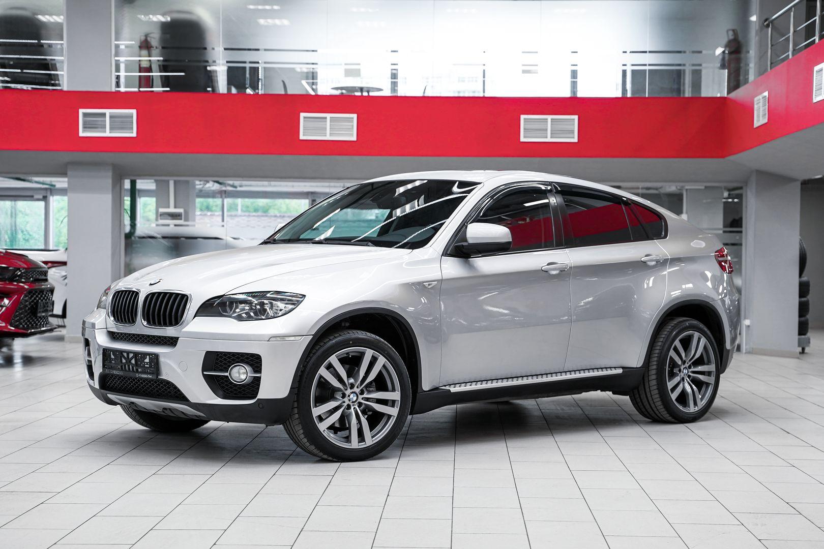 BMW X6 2008, серебряный, ДЦ Орехово