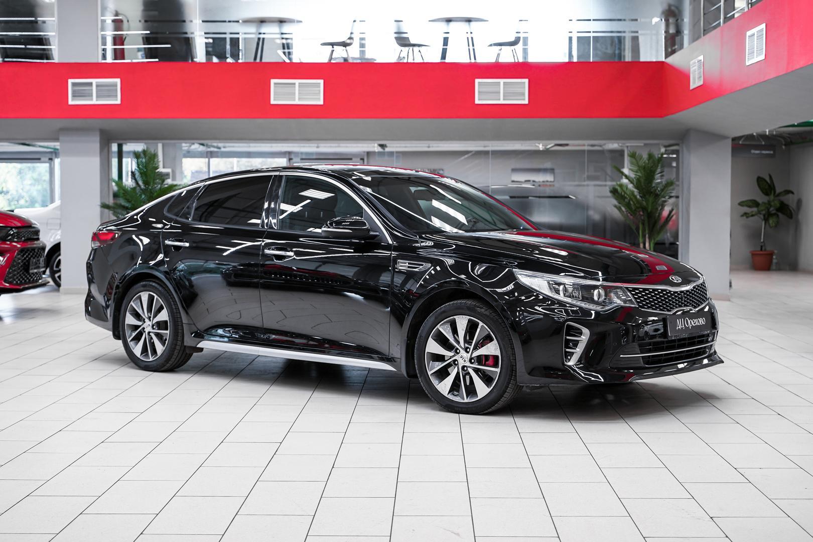 Kia Optima 2017, черный, ДЦ Орехово