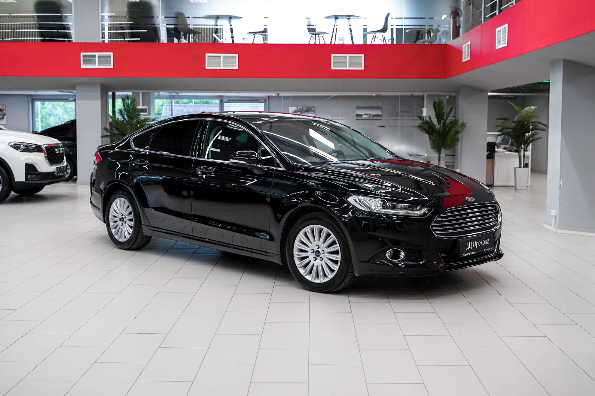 Ford Mondeo 2016, черный, ДЦ Орехово