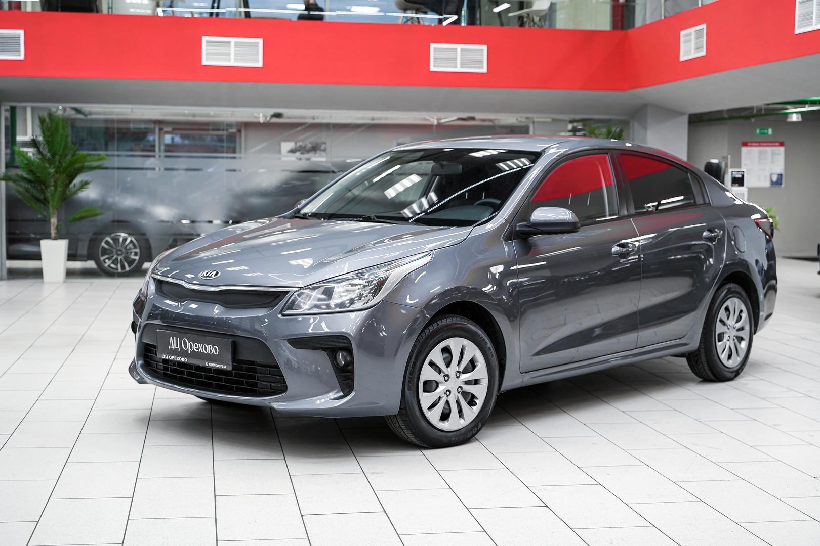Kia Rio 2019, серый, ДЦ Орехово