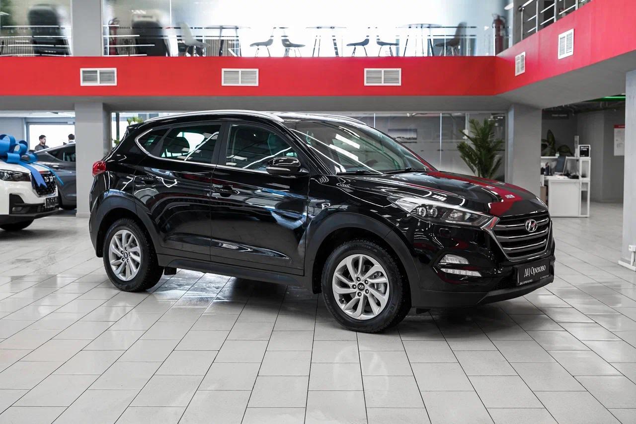 Hyundai Tucson 2017, черный, ДЦ Орехово