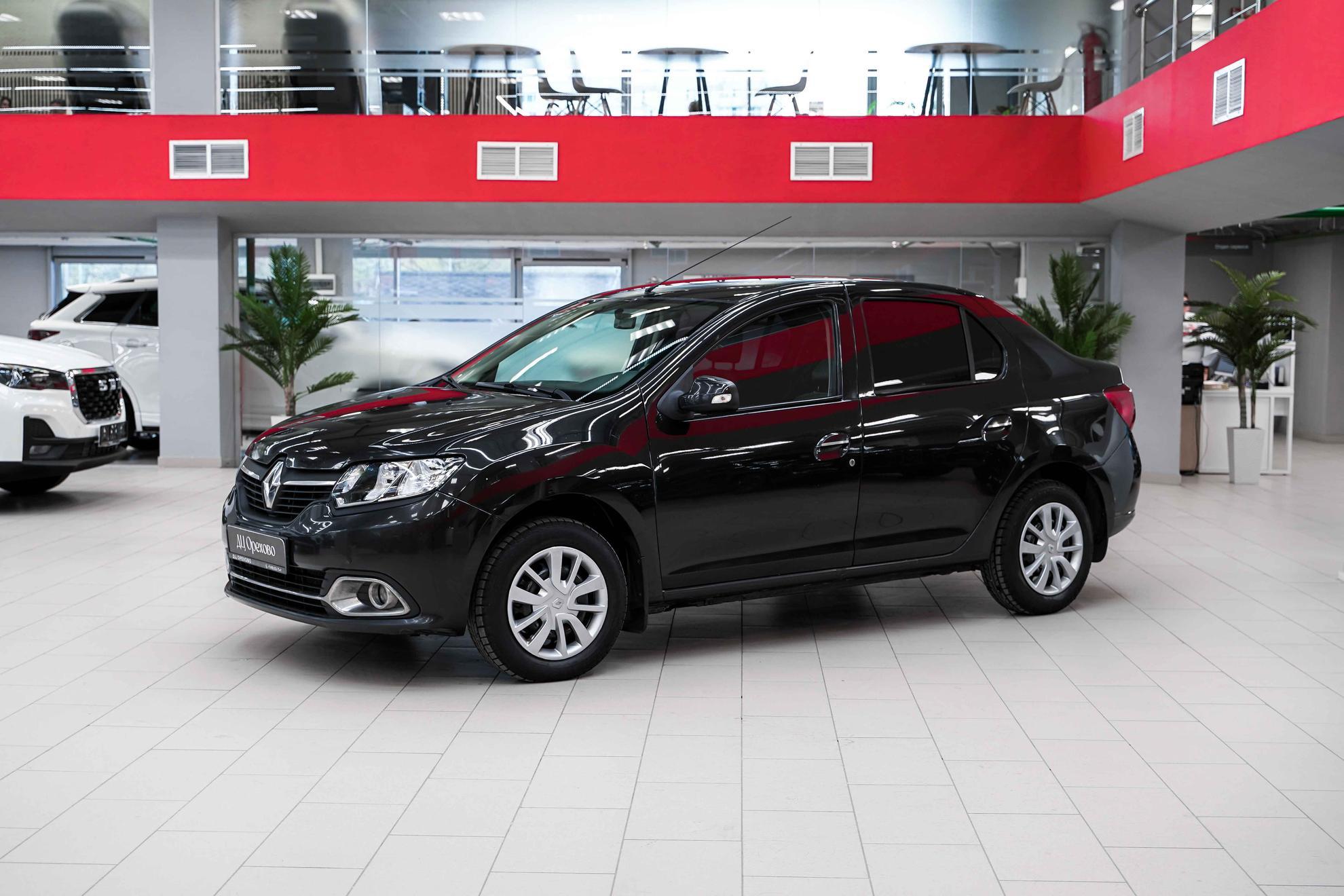 Renault Logan 2014, черный, ДЦ Орехово