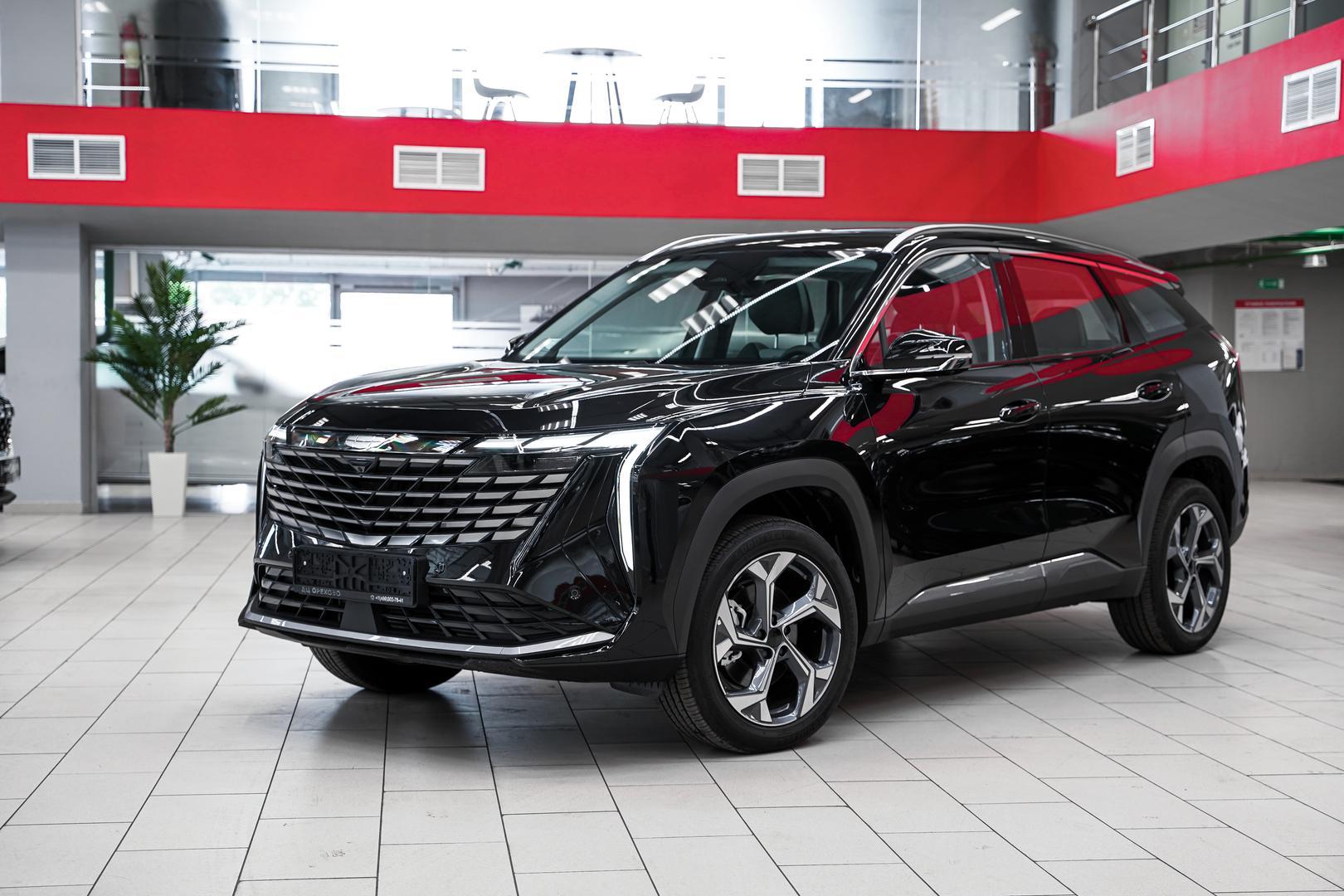 Geely Atlas 2024, черный, ДЦ Орехово