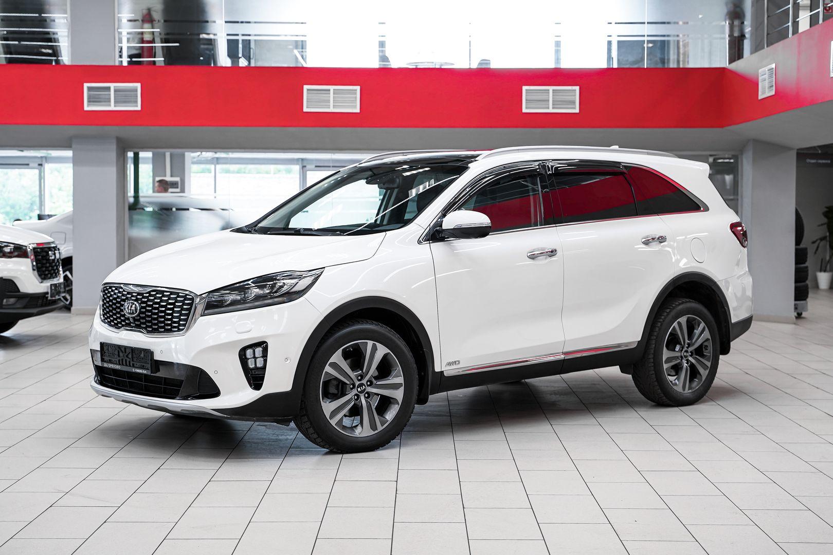 Kia Sorento 2017, белый, ДЦ Орехово