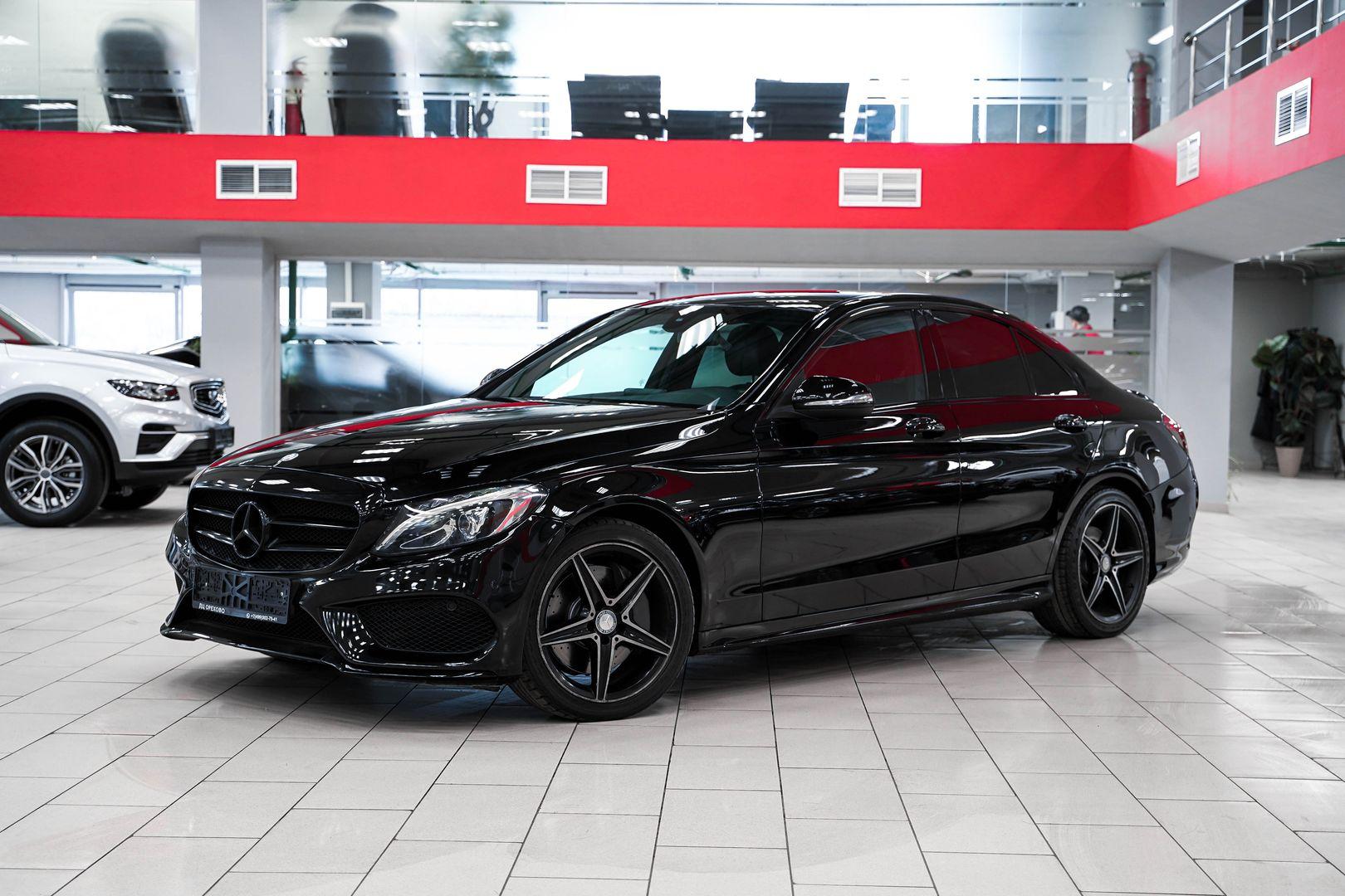 Mercedes-Benz C-Класс 2016, черный, ДЦ Орехово