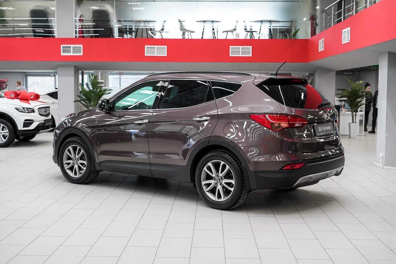 Hyundai Santa Fe 2013, коричневый, ДЦ Орехово