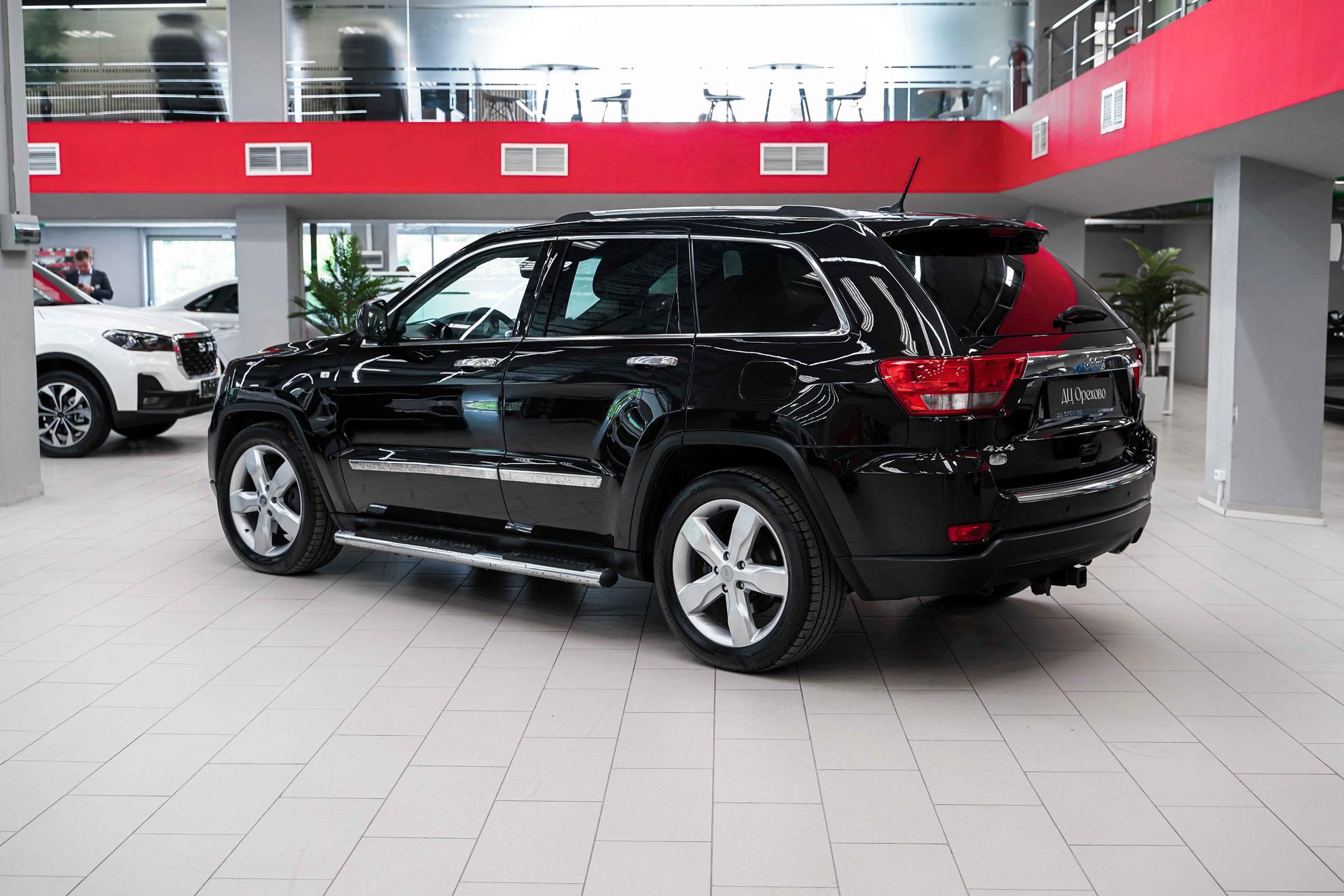 Jeep Grand Cherokee 2012, черный, ДЦ Орехово