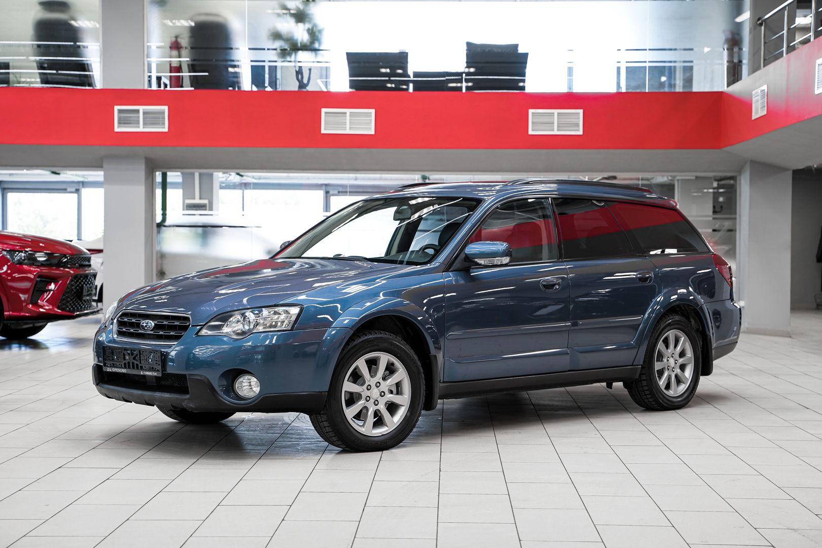 Subaru Outback 2005, синий, ДЦ Орехово