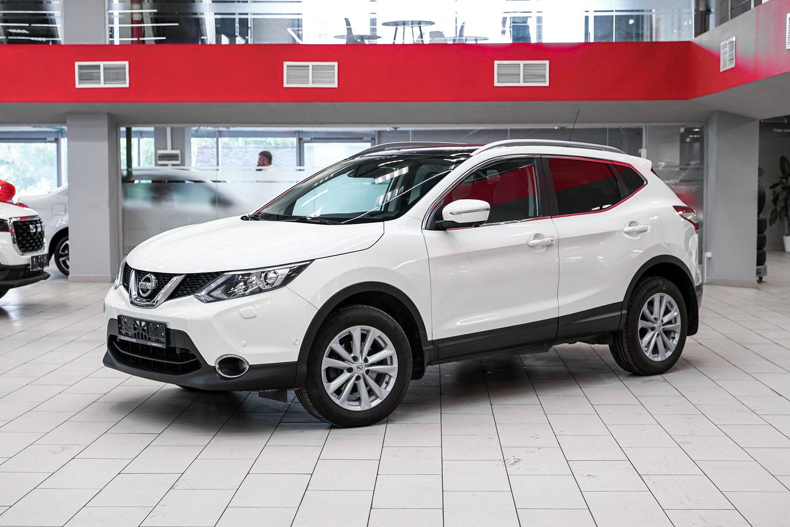Nissan Qashqai 2014, белый, ДЦ Орехово