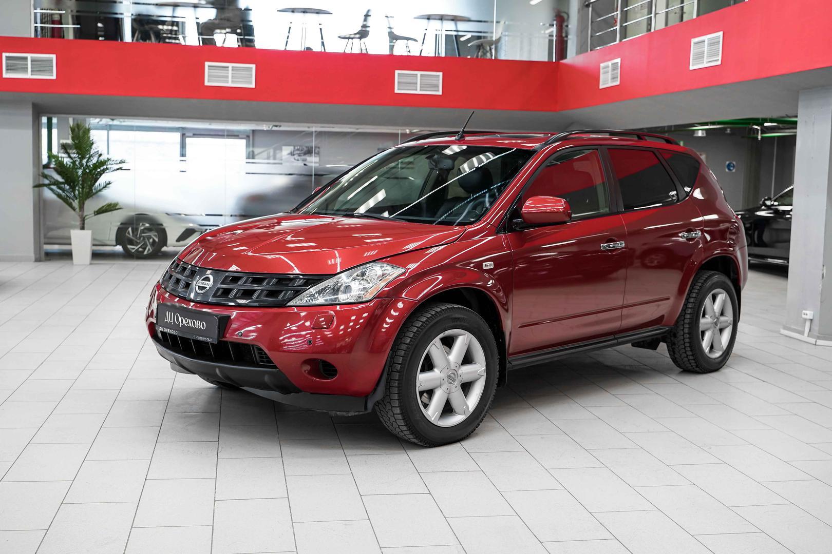 Nissan Murano 2006, красный, ДЦ Орехово