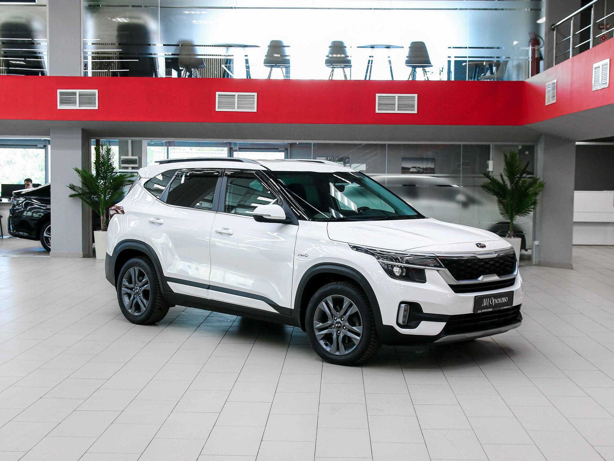 Kia Seltos 2020, белый, ДЦ Орехово