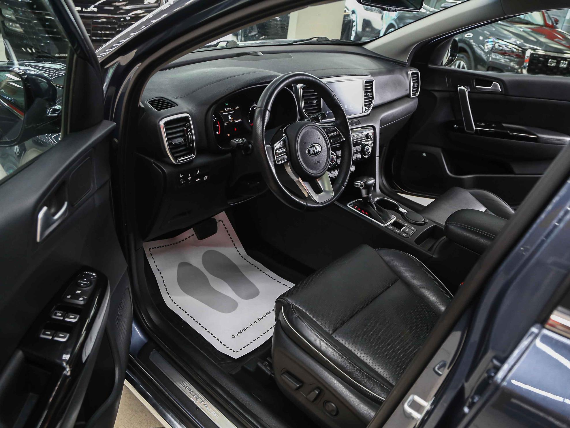Kia Sportage 2019, синий, ДЦ Орехово