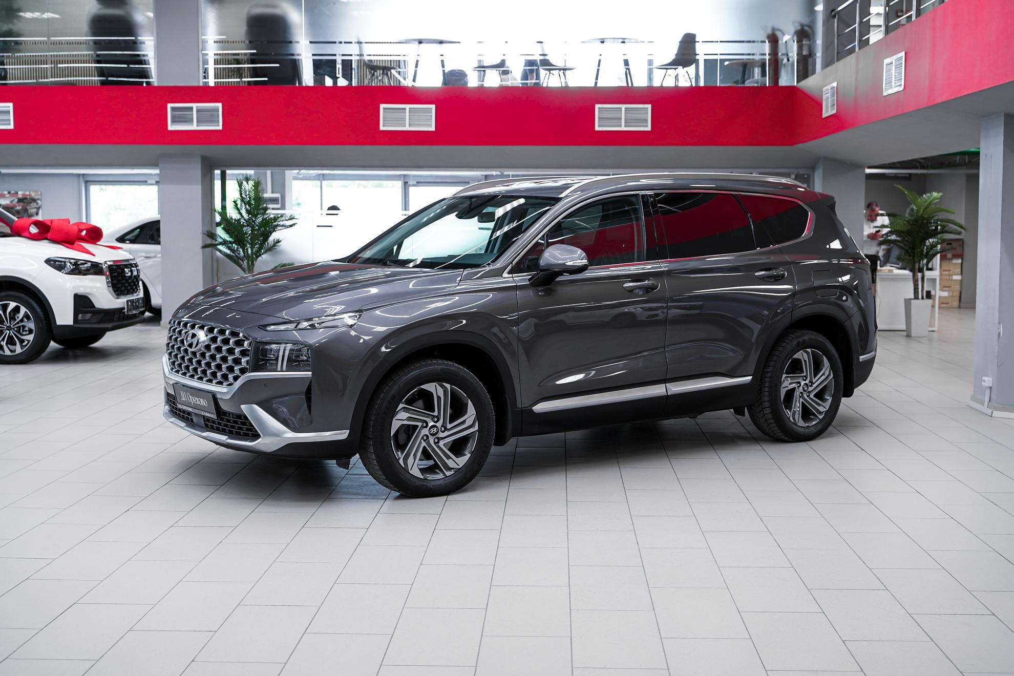 Hyundai Santa Fe 2021, серый, ДЦ Орехово