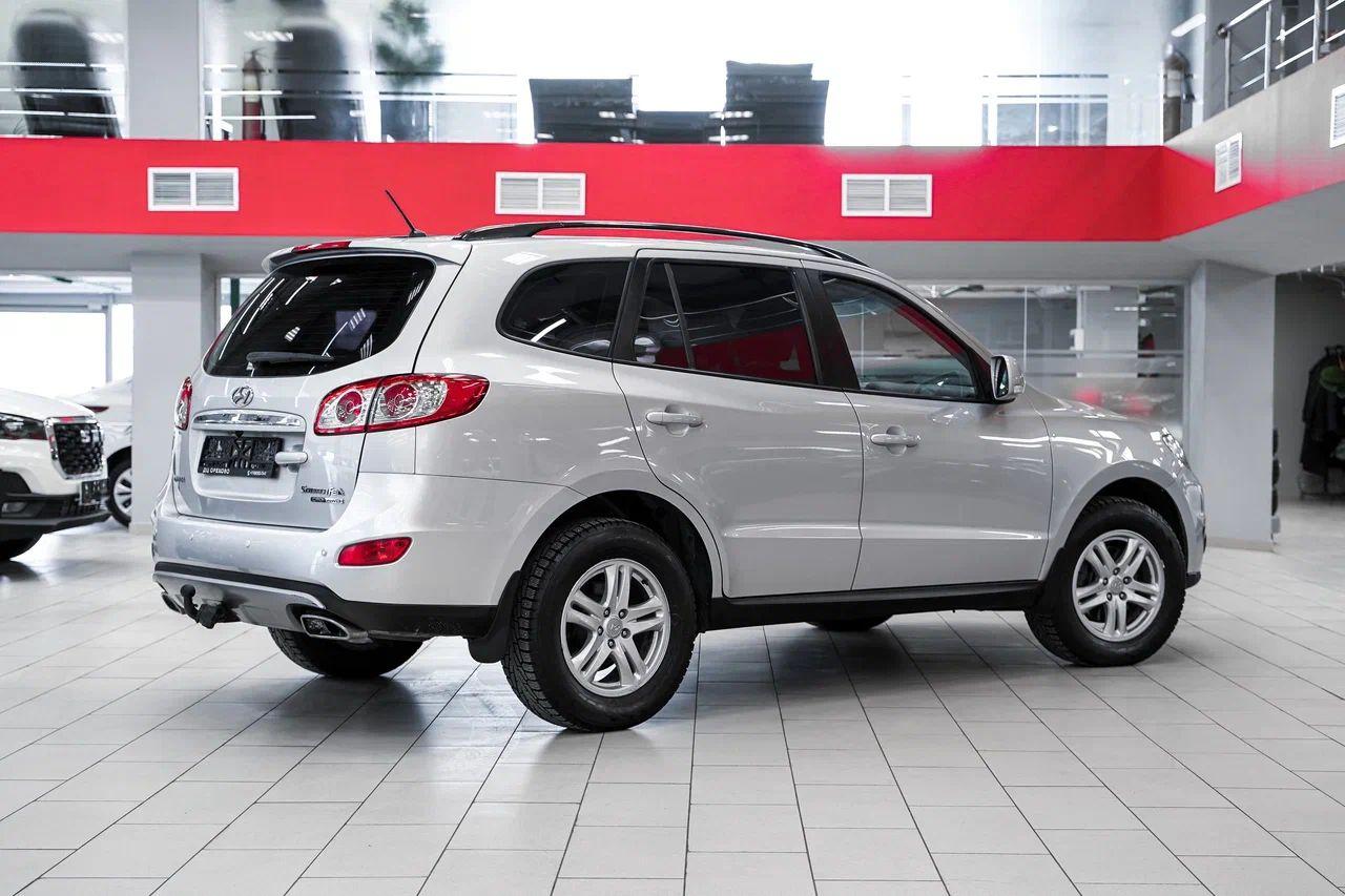 Hyundai Santa Fe 2011, серебряный, ДЦ Орехово