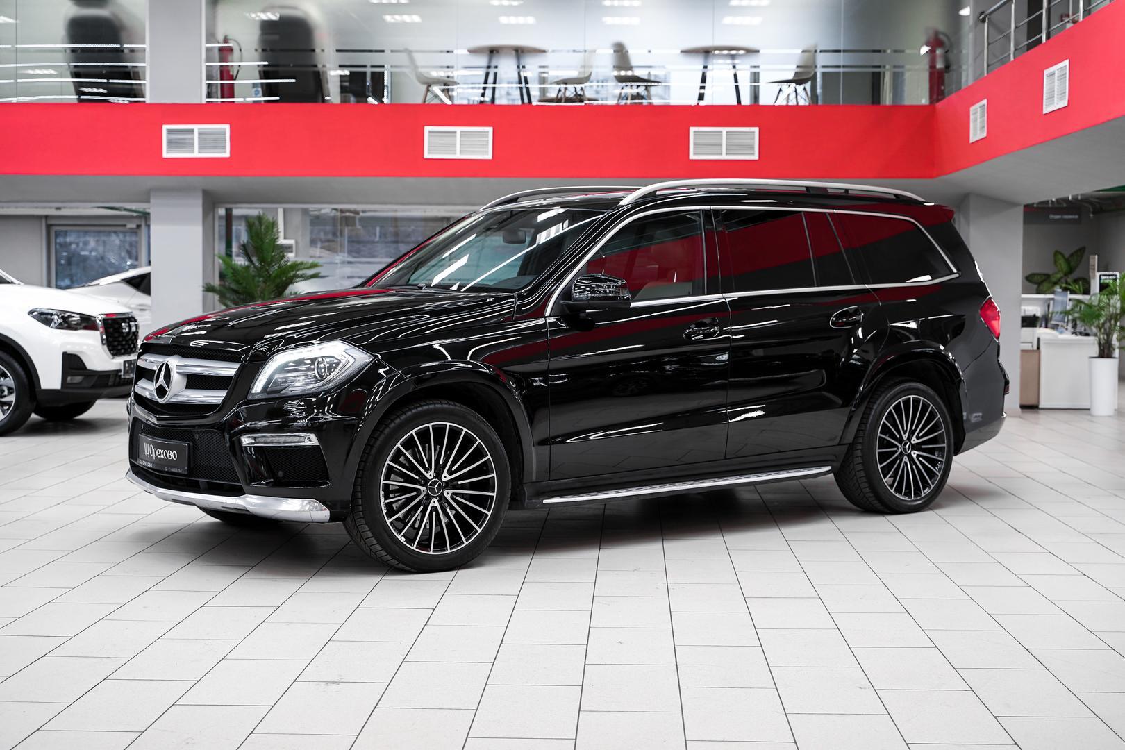 Mercedes-Benz GL-Класс 2014, черный, ДЦ Орехово
