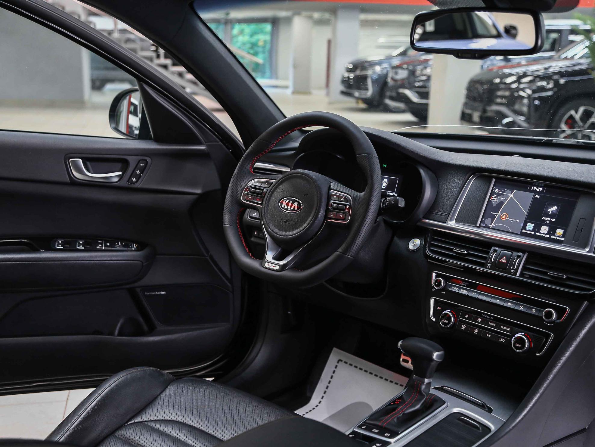 Kia Optima 2017, черный, ДЦ Орехово