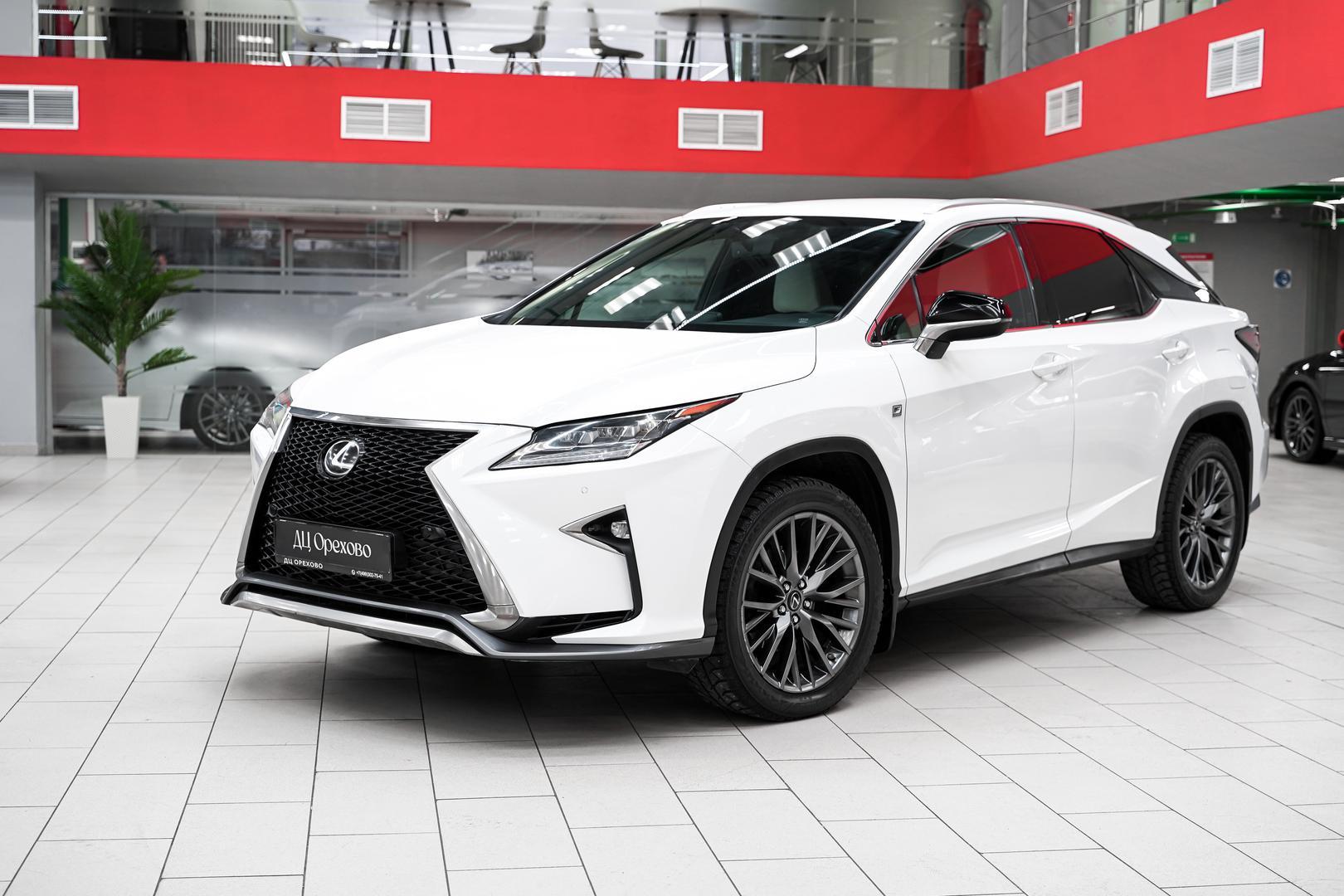 Lexus RX 2016, белый, ДЦ Орехово