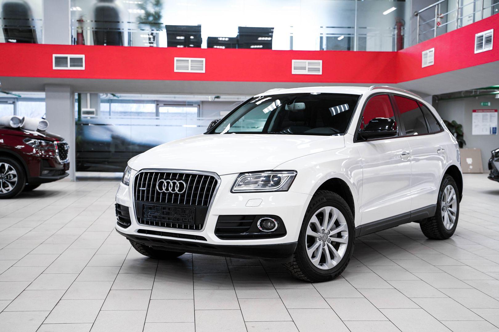 Audi Q5 2015, белый, ДЦ Орехово