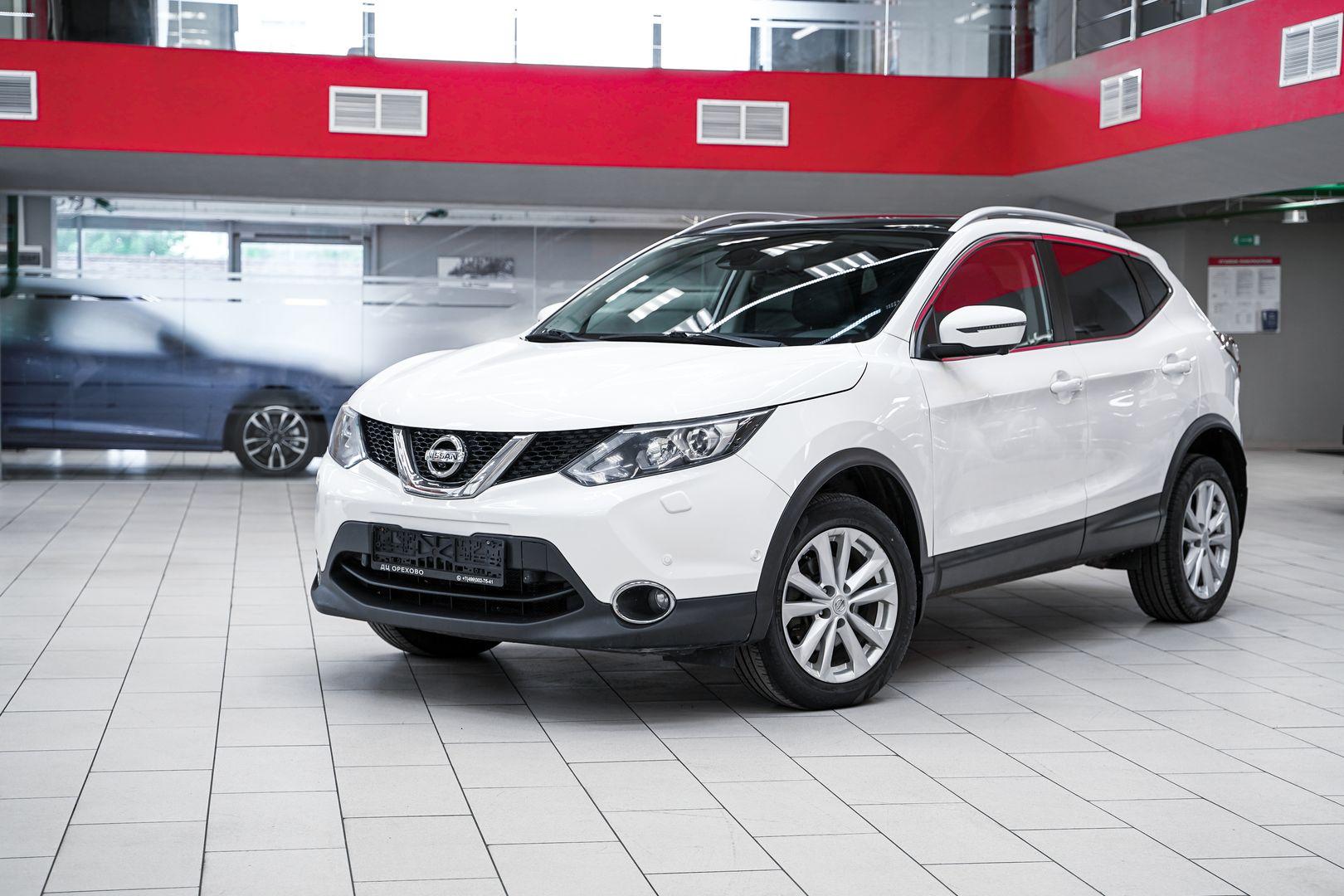 Nissan Qashqai 2017, белый, ДЦ Орехово