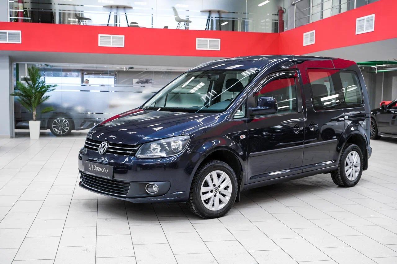 Volkswagen Caddy 2014, синий, ДЦ Орехово